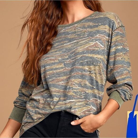 We the free arielle green multi camo print… - Picture 5 of 11